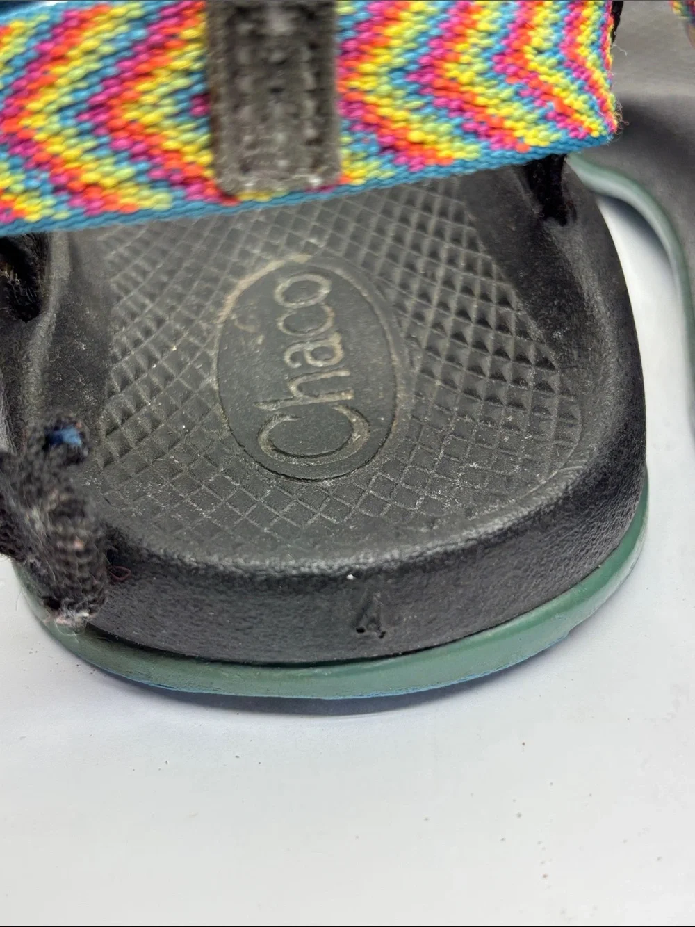 Chaco sandals for big girl SZ 4, box 52